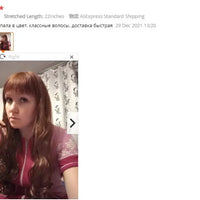 Alileader Synthetic Hair 16 Clip In Hair Extension Clip For Women 6Pcs/Set Hair Extension Clip In Ombre Fake Hairpiece Long Wavy