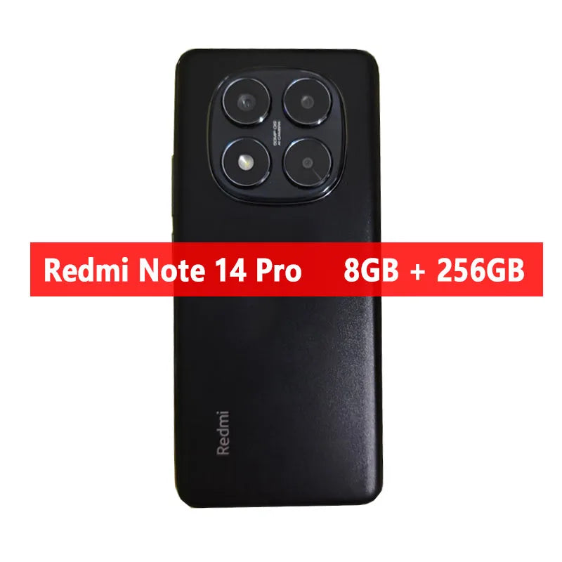 Original Xiaomi Redmi Note 14 Pro 5G MTK Dimensity 7300 Ultra 50MP OIS Camera 5500mAh 6.67" 120Hz Display Smartphone CN Version