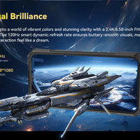 CUBOT KINGKONG X, Rugged Smartphone 5G, 32GB RAM(16GB+16GB), 256/512GB ROM, 10200mAh, 6.583-Inch 120Hz Screen, NFC,WiFi 6, 100MP