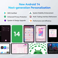 HEADWOLF FPad5/Pro Android 14 tablet 8.4 inch Max 16GB Ram 128GB/256GB ROM UFS2.1 Octa-core G99 Tablet PC Support WideVine L1