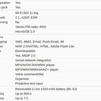 Original C3-00 C3 (2010) Mobile Cell Phone Russian Arabic Hebrew English Keyboard Made in Finland Unlocked