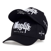 2023 Fashion Fastball CAP Thuglife Embroidery Hiphop Baseball Cap Snapback Hat Adult Outdoor Casual Sun Casual Bone Dropshipping