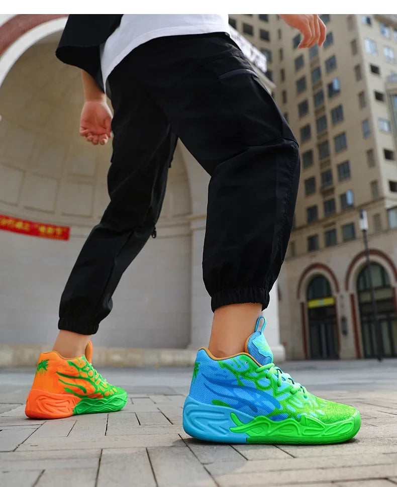 Men Running Light Sports Shoes Basketball Shoes Outdoor Unisex Breathable Athletic Unisex Trainer Women High Quality Sneakers