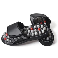 New Feet Massage Slippers Foot Reflexology Acupuncture Therapy Massager Walk Stone Shoes Acupuncture Cobblestone Massager
