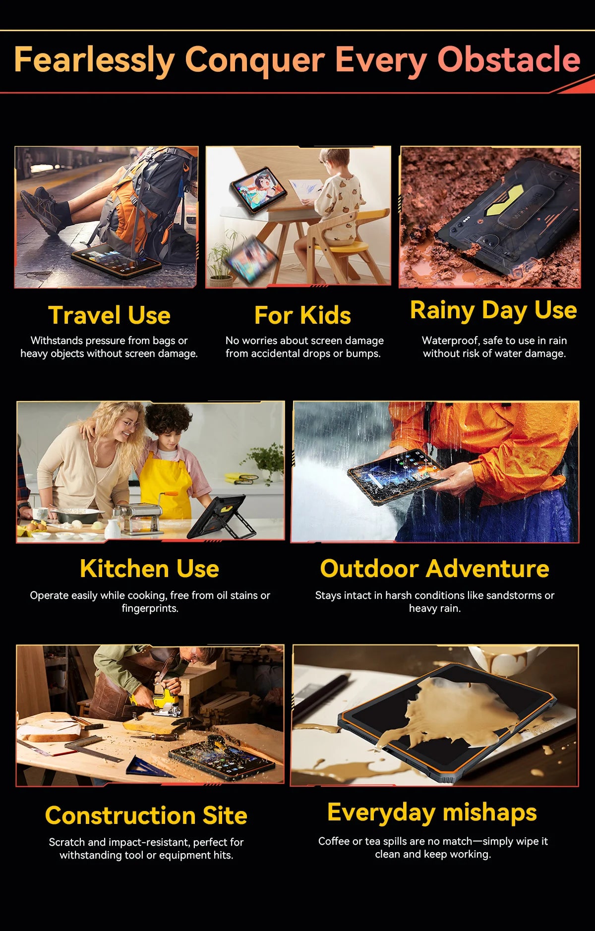 [World Premiere] Blackview Active 10 Pro Rugged Tablets 5G MTK 7300, 11" FHD+ Display, 12GB 512GB, 30000mAh Battery 108MP Camera