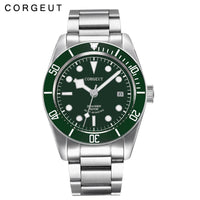 Custom Logo Diy NH35 Movement 1612 Luxury 41mm Biwan Business Men Watches Automatic Mechanical Date Diving Waterproof Glow Watch