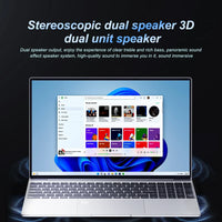 15.6"Laptop Intel Celeron N5095 notebook gamer 32GB RAM 2TB SSD Office Study PC Computer Windows 11 1920*1080 Resolution