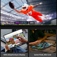 Teclast T60 Plus Tablet 12" 90Hz 2K Display Android 14 MTK G88 Octa-Core Max 16GB RAM 128GB ROM Widevine L1 4G LTE GPS 8000mAh