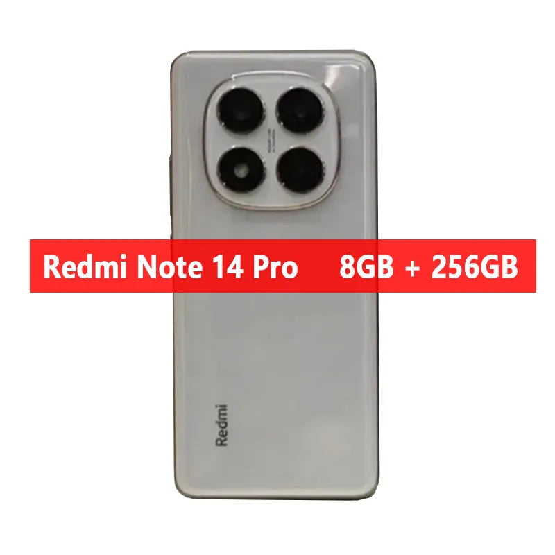 Original Xiaomi Redmi Note 14 Pro 5G MTK Dimensity 7300 Ultra 50MP OIS Camera 5500mAh 6.67" 120Hz Display Smartphone CN Version