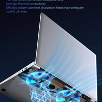 BYONE 15.6 Inch Celeron N5095 Laptop 8GB DDR4 RAM 256GB 512GB SSD Windows 11 IPS Business Ultrathin Portable Notebook Computer