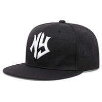 Adjustable Snapback Hat for Men Women Unisex Hip Hop Baseball Cap Flat Bill Brim Dad Hats