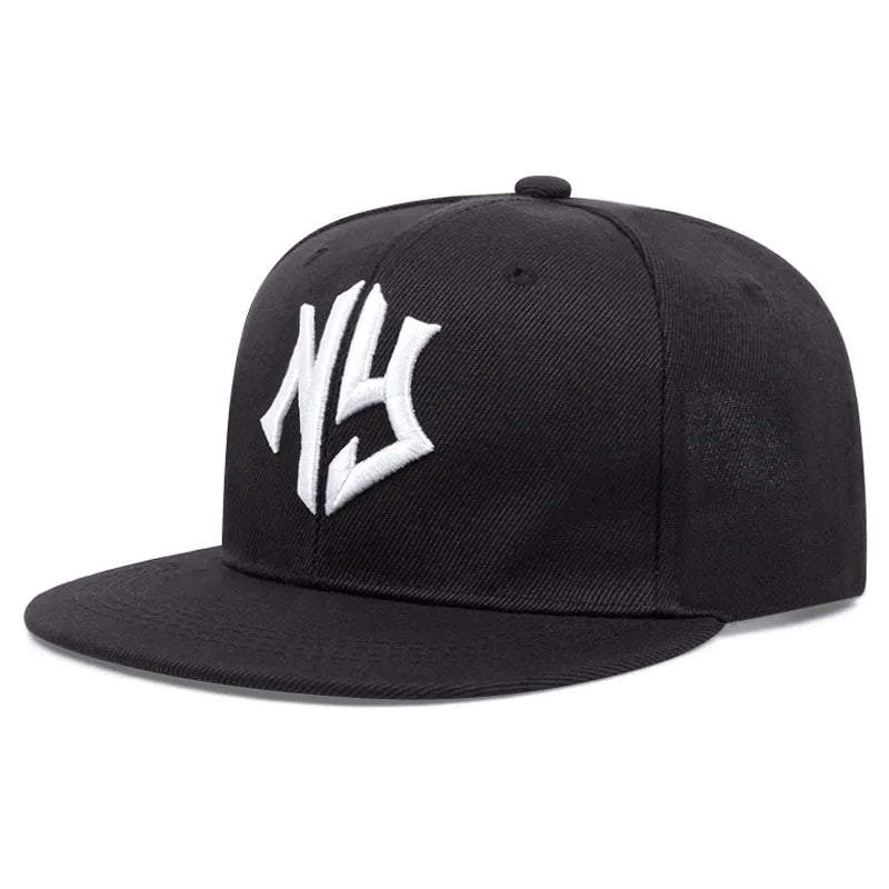 Adjustable Snapback Hat for Men Women Unisex Hip Hop Baseball Cap Flat Bill Brim Dad Hats