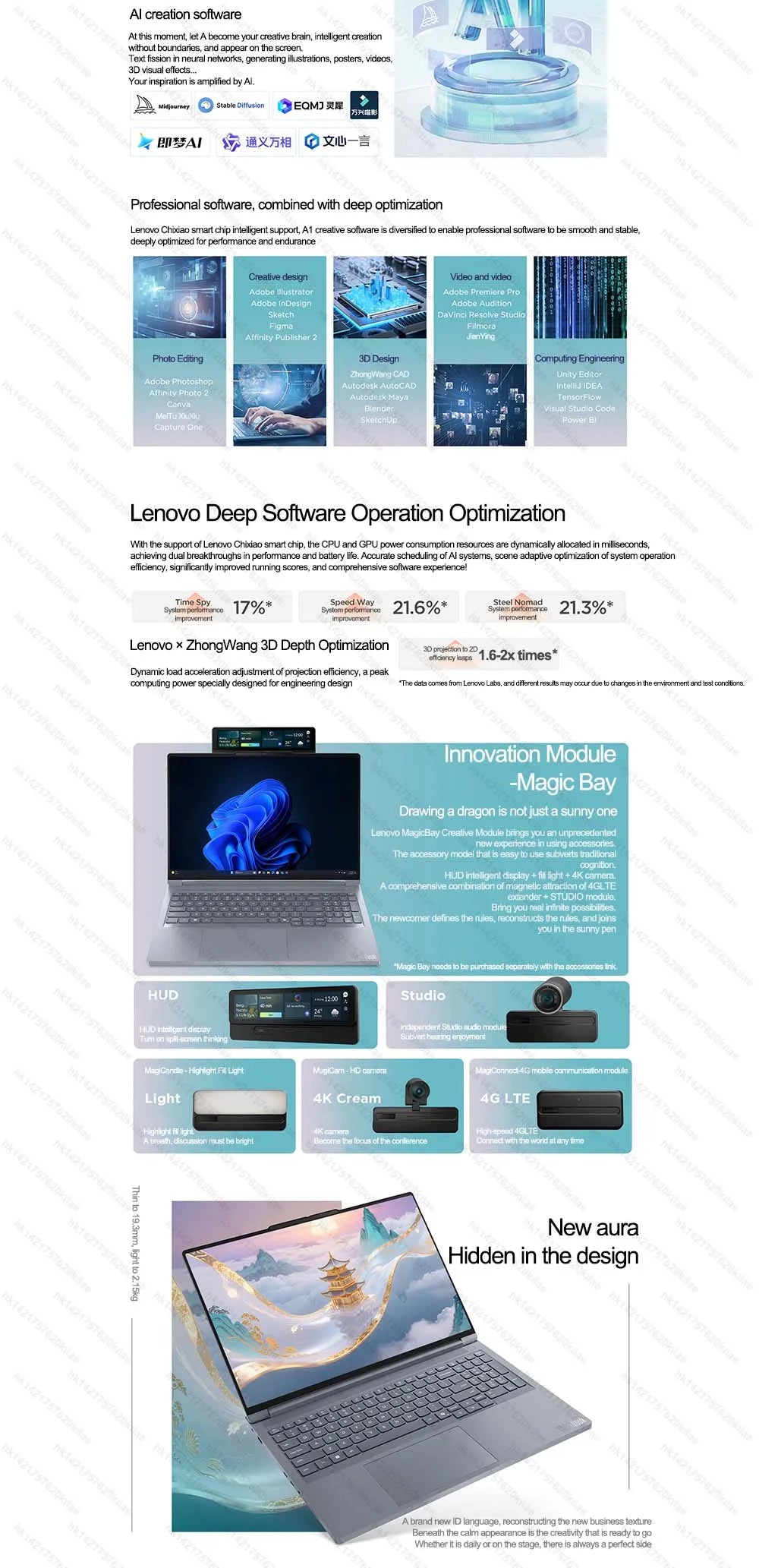 Lenovo NEW 2025 ThinkBook 16p AMD Ryzen9 8945HX RTX5060 16G/32G 1T 16" 2.5K IPS 240Hz Screen