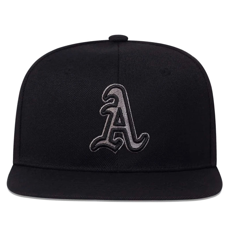 Unisex Gothic Alphabet Embroidery Hip-hop Hats Outdoor Adjustable Casual Baseball Caps Sunscreen Hat