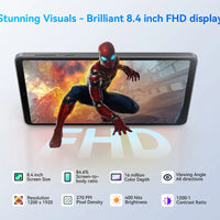 HEADWOLF FPad5/Pro Android 14 tablet 8.4 inch Max 16GB Ram 128GB/256GB ROM UFS2.1 Octa-core G99 Tablet PC Support WideVine L1