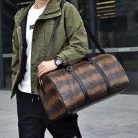 European and American Style Travel Bag Fashionable and Personalized Hand-held Shoulder Short Distance Outdoor Sports and Fitness