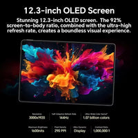 Global Version HONOR MagicPad 2 tablet android 12.3" OLED Screen  Snapdragon 8s Gen 3 CPU 13MP Rear Camera 10050mAh Battery