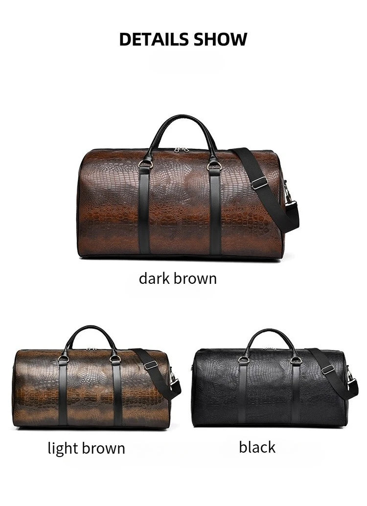 European and American Style Travel Bag Fashionable and Personalized Hand-held Shoulder Short Distance Outdoor Sports and Fitness