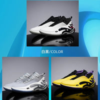 High-quality Men Basketball Shoes for Women Leather Basketball Sneakers Men Outdoor Rubber Anti Slip Sports Training Shoes Male