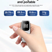 SERVO BM10 4G Mini Button Function Phone Speed Dial Auto Call Recorder Blacklist 2 SIM Small Mobile Phone Multilingual 2025 New