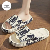 Anti-Odor Men's Slippers Summer Bathroom Couples Indoor Outdoor Wearable Non-Slip Durable Cold Slippers Women's Slippers