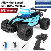 RC8 Racing Model Toy Alloy Remote Control Car 2.4GRC Proportional Throttle 1:16 Highspeed Big Foot Climbing off Road Vehicle