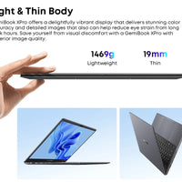 CHUWI 14.1-inch GemiBook XPro Laptop Intel N100/N150 Graphics 600 GPU Screen 8GB RAM 256GB SSD With Cooling Fan Windows 11