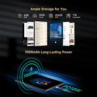 ALLDOCUBE iPlay 70 Pro Tablets 10.95 inch 2.5K 60Hz Display Helio G99 Octa 6GB+10GB RAM 256GB ROM Tablet PC 4G LET WiFi 7000mAh
