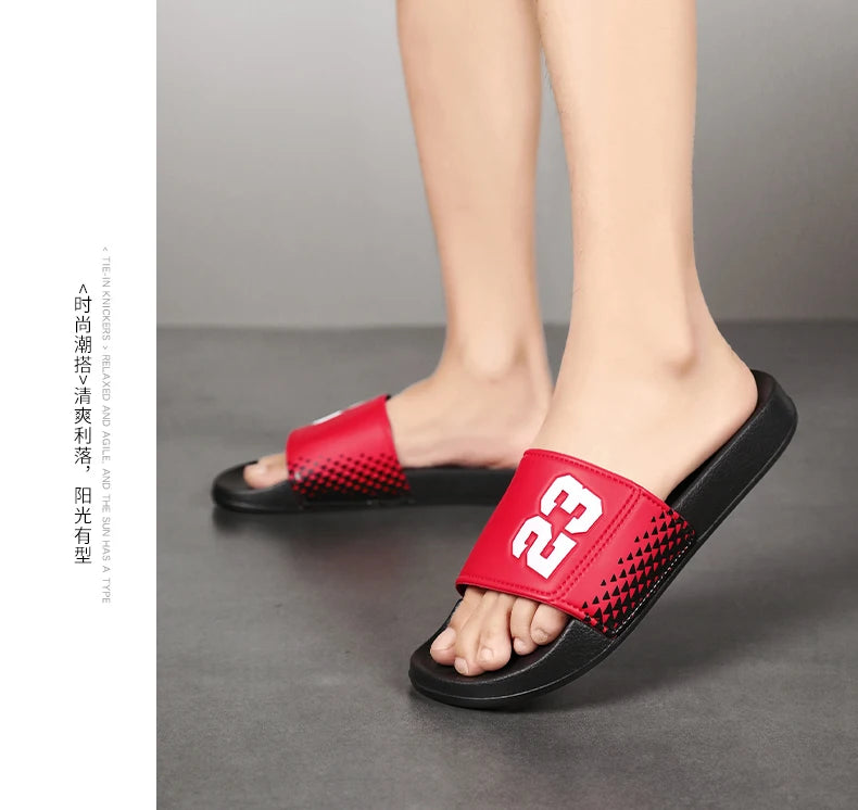 Men New Slippers Beach Summer Sandals Lightweight Non Slip Home Flip Flops Men Fashion Shoes EVA Design Slides Outdoor Orginal