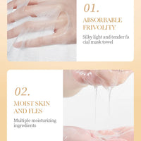 30pcs SADOER Collagen Anti-aging Face Mask Moisturizing Anti-Wrinkle Brightening skincare Sheet Facial Masks Skin Care