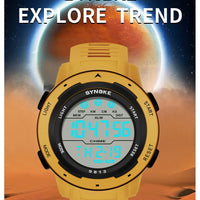 Upgrade Movement Digital Watches For Men Waterproof 50M SYNOKE 9813 Sports Watch Men Big screen Easy to Read reloj hombre