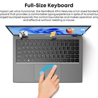 CHUWI 14.1-inch GemiBook XPro Laptop Intel N100/N150 Graphics 600 GPU Screen 8GB RAM 256GB SSD With Cooling Fan Windows 11