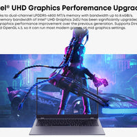 CHUWI GemiBook Plus Laptop Intel N150/N100 15.6 Inch 1920*1080 FHD Screen 16GB LPDDR5 512GB SSD Windows 11 WIFI 6 M.2 Up To 1T