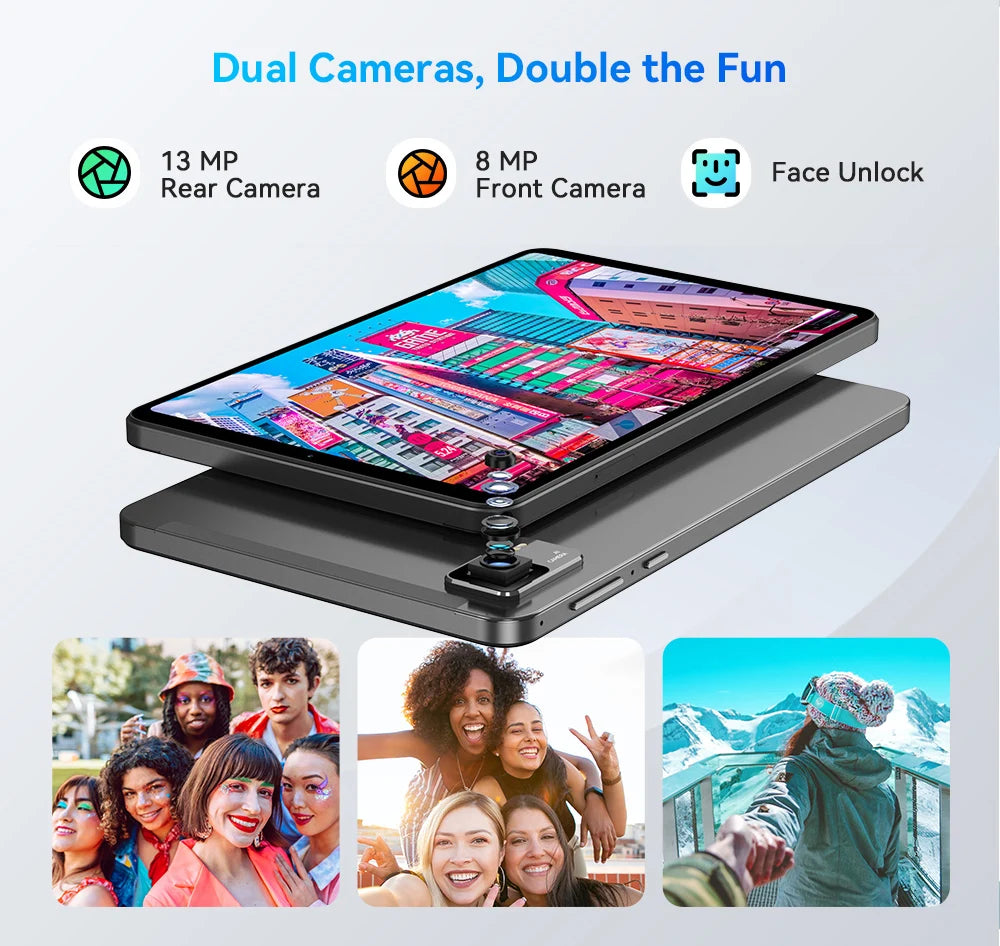 HEADWOLF FPad5/Pro Android 14 tablet 8.4 inch Max 16GB Ram 128GB/256GB ROM UFS2.1 Octa-core G99 Tablet PC Support WideVine L1