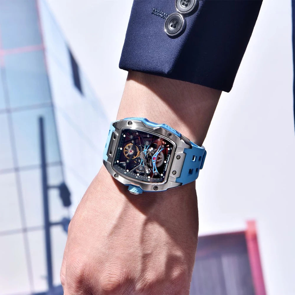 PAGANI DESIGN Automatic Watch New Men Mechanical Europe and America Watch Top Brand Sapphire Glass  50M Waterproof Watch Men