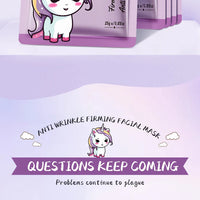 5pcs SADOER Cartoon Fresh Fruit Facial Mask Anti Wrinkle Moisturizing Soothing Brightening Hydrating Face Mask Skin Care