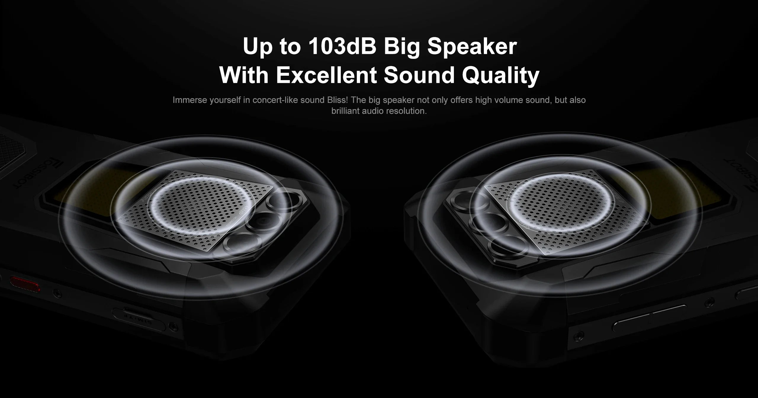 FOSSiBOT F106 PRO 4G Rugged Smartphone Android 14 15GB(8+7GB Extended) 256GB ROM 12000mAh 48MP 30W 6.58 Inch FHD+ Cellphone NFC