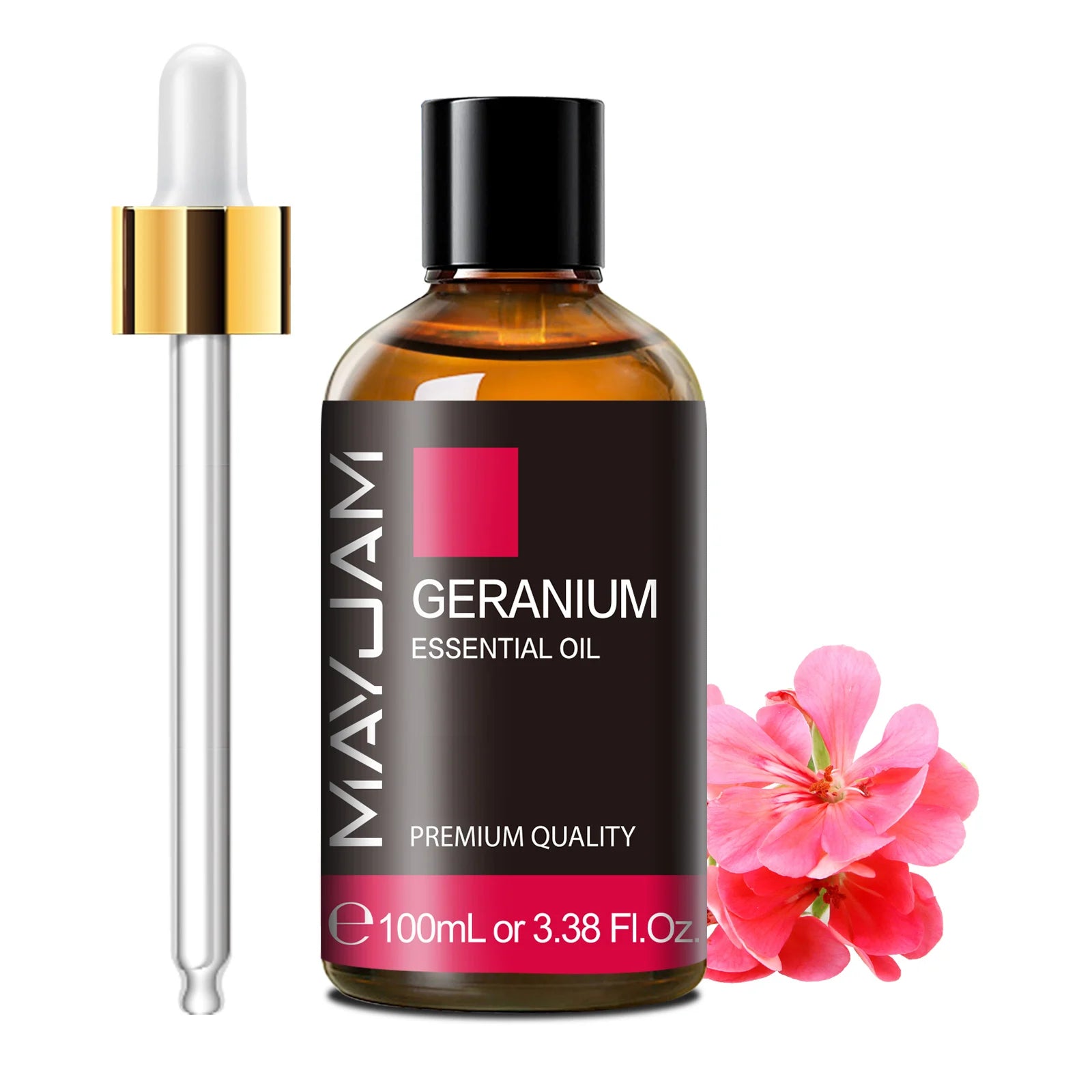 MAYJAM 100ml Pure Essential Oil with Glass Dropper, Aromatherapy Essential Oils Lavender Eucalyptus Rosemary Vanilla Aroma Oil