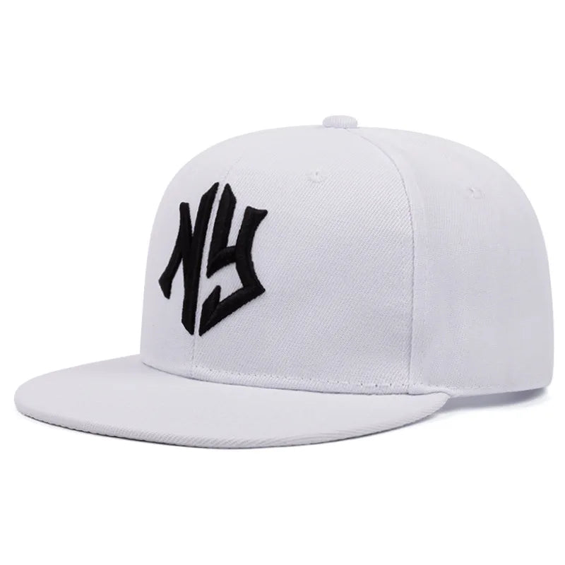 Adjustable Snapback Hat for Men Women Unisex Hip Hop Baseball Cap Flat Bill Brim Dad Hats