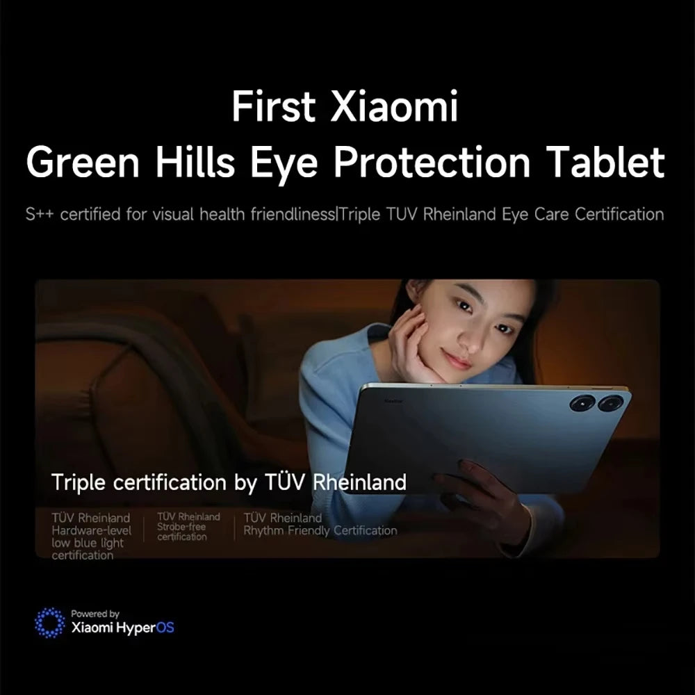 Xiaomi Redmi Pad Pro Tablet Global Version 128GB/256GB Snapdragon 7S Gen 2 octa Core 12.1 ''display 120Hz 10000mAh battery