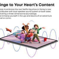 CHUWI Hi10X Pro Tablet 4G LTE Android 13 Widevine L1 10.1" IPS Core Unisoc T606 4GB RAM 128GB ROM Tablets 2.4G/5G Wifi 7000Mah