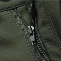 2024 Outdoor Work Tactical Pants Men Winter Casual Cargo Trousers Waterproof Fleece-lined Pant Elastic Hiking Traveling Workwear