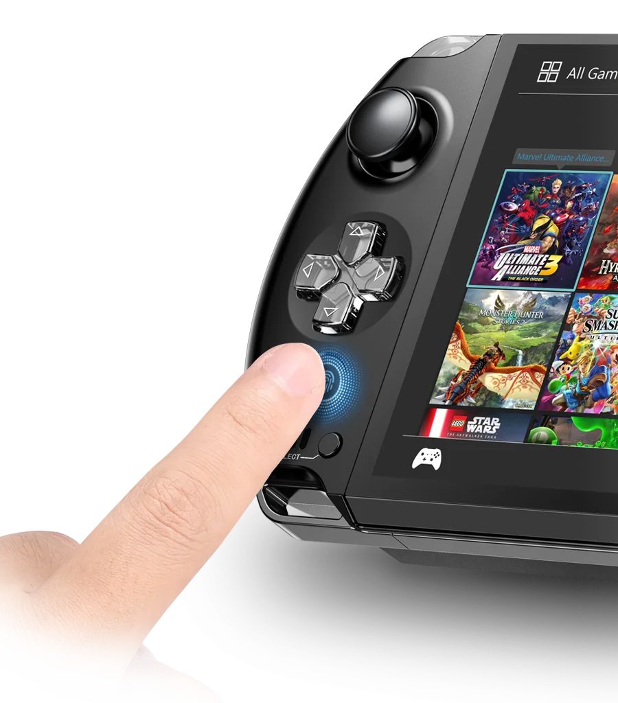 GPD 2025 WIN 4 32GB Memory RAM 1TB 2TB Hard Disk AMD 8840U HX370 Processor Handheld Gaming Portable Laptop Touch Screen Mini PC