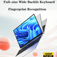2023 Cheapest 15.6 inch Windows 11 Notebook Laptop 16GB RAM 1TB/512GB/256GB SSD Fingerprint Unlock Gaming Computer