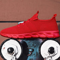 Mens Running Shoes Soft Soles Wear-resistant Breathable Sports Shoes Mesh Outdoor Fashion Big Size Tennis Shoes for Men