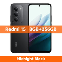 Xiaomi Redmi 15 Smartphone Global Version Snapdragon 685 128GB / 256GB ROM 6.9" FHD+ DotDisplay 50MP Camera 7000mAh IP64