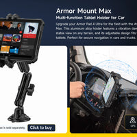 5G Rugged Tablet Ulefone Armor Pad 4 Ultra IP68/IP69K LED Light 11800mAh Battery,fast charging 16GB+256GB 50MP