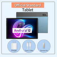 HEADWOLF WPad3 Android 12 Tablet 10.1 inch 6GB RAM DDR4X 128GB ROM UFS 2.1 MTK 8183 Octa-core Tablet PC Rear Camera16MP 7700 mAh