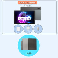 HEADWOLF WPad3 Android 12 Tablet 10.1 inch 6GB RAM DDR4X 128GB ROM UFS 2.1 MTK 8183 Octa-core Tablet PC Rear Camera16MP 7700 mAh