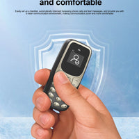 SERVO BM10 4G Mini Button Function Phone Speed Dial Auto Call Recorder Blacklist 2 SIM Small Mobile Phone Multilingual 2025 New